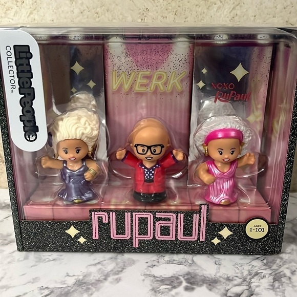 Little People Collector RuPaul Special Edition Figure Set NEW - Picture 1 of 7